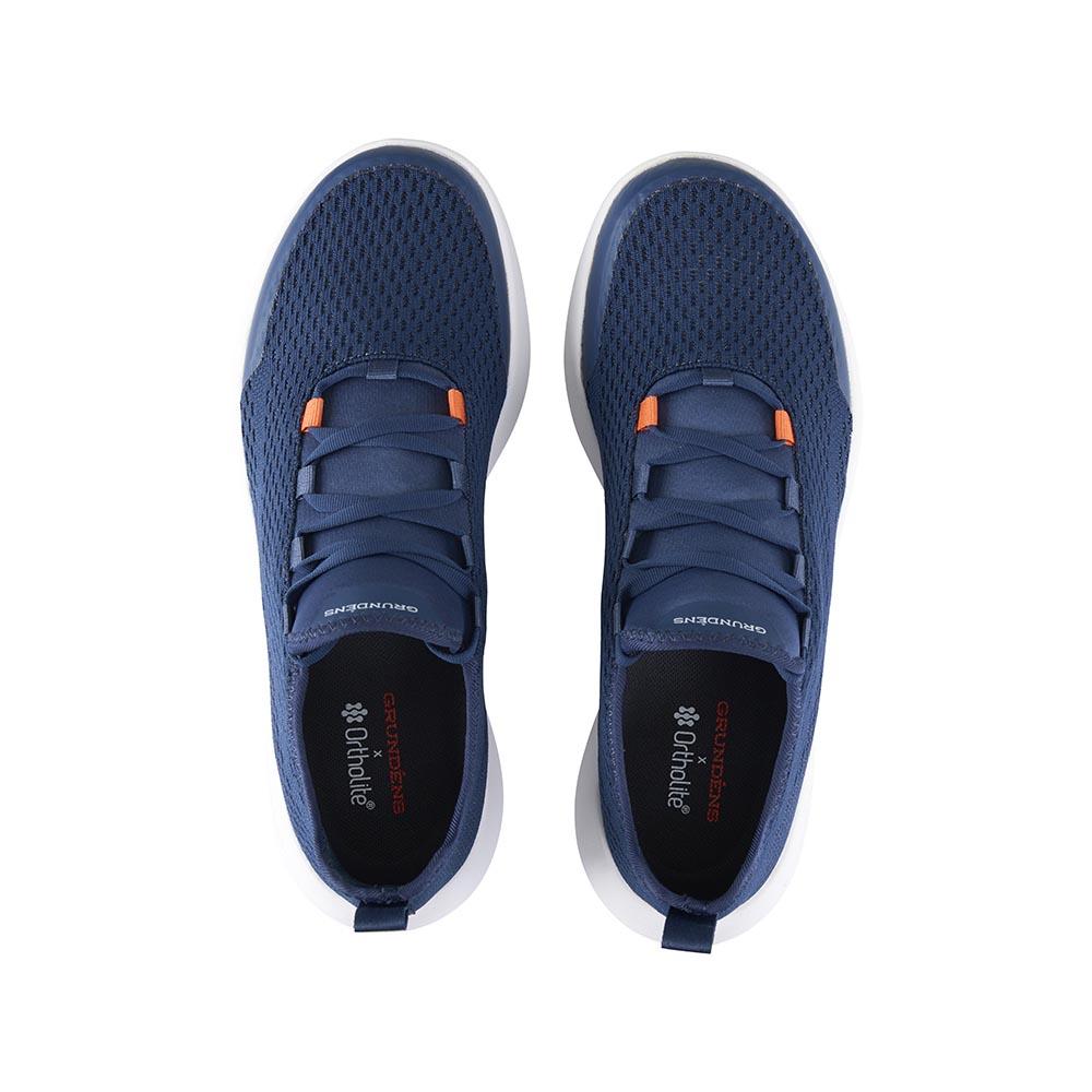 Grundens CrossCurrent Boat Shoe Men's in Blue Abyss